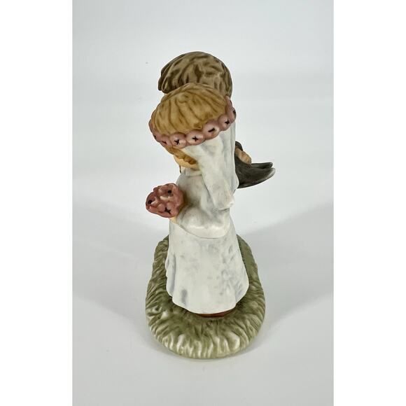 Vtg Goebel Berta Hummel Lot Of 3 Ceramic Figurines Collectibles Hand Painted - Picture 10 of 16